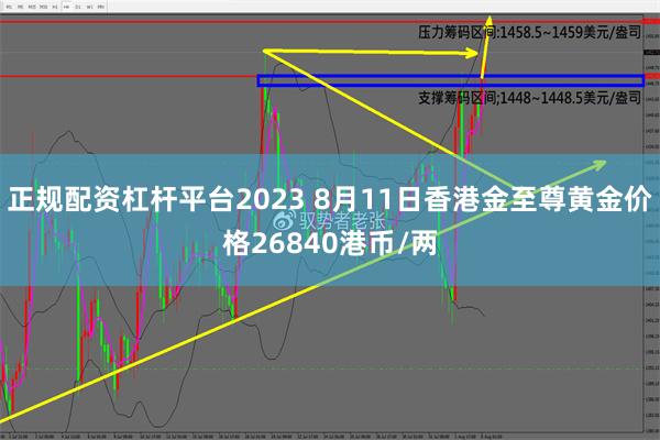 正规配资杠杆平台2023 8月11日香港金至尊黄金价格26840港币/两