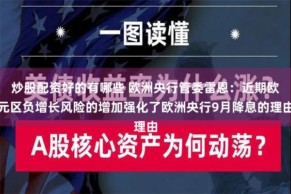 炒股配资好的有哪些 欧洲央行管委雷恩：近期欧元区负增长风险的增加强化了欧洲央行9月降息的理由