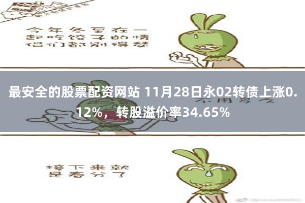 最安全的股票配资网站 11月28日永02转债上涨0.12%，转股溢价率34.65%